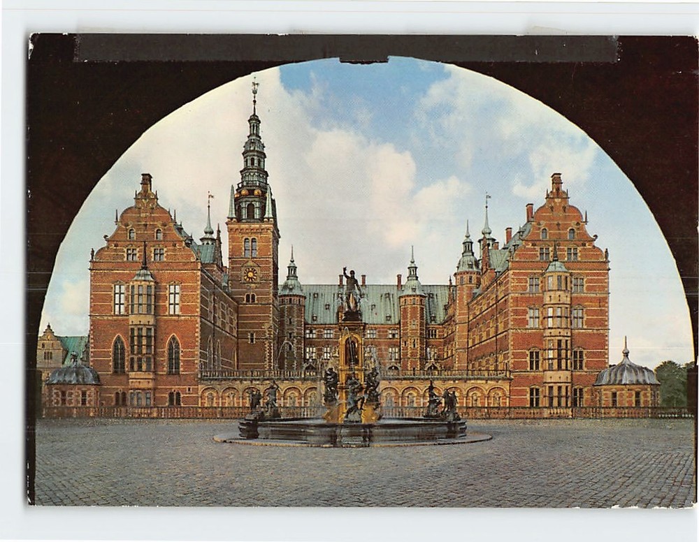 Postcard Frederiksborg Hillerød Denmark