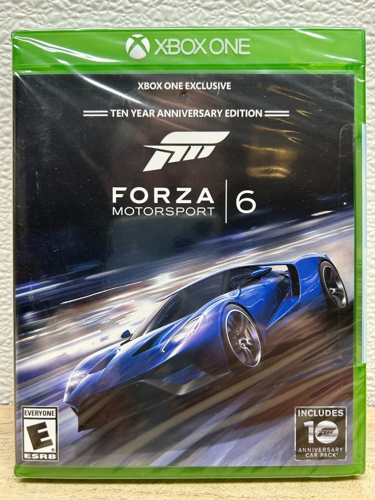 2015 Forza 6 Game For Microsoft Xbox One Factory SEALED