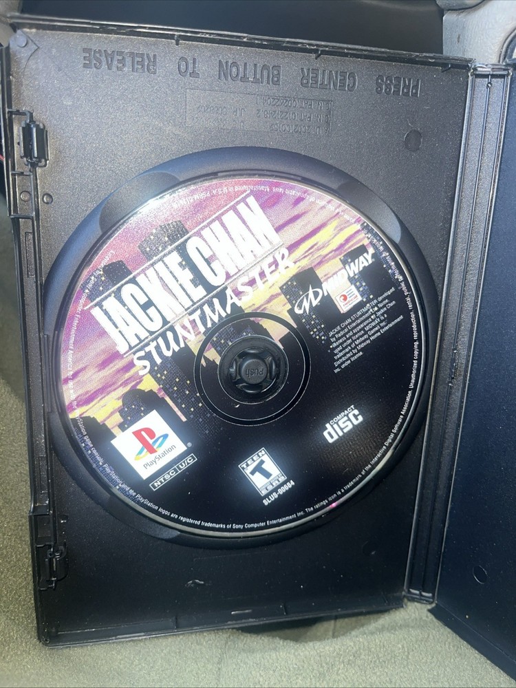 Jackie Chan Stuntmaster PS1 DISC ONLY