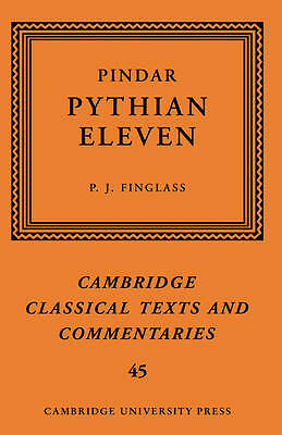 Pindar: 'Pythian Eleven' Finglass Hardback Cambridge University Press