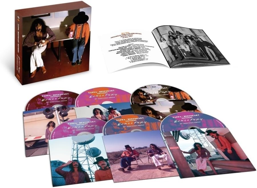 6Wt Frank Zappa Bongo Fury 50Th Anniversary Super Deluxe Japan 5 Shm Cd +Blu-Ray