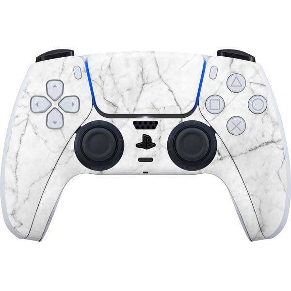Marble PS5 Controller Skin - White Marble