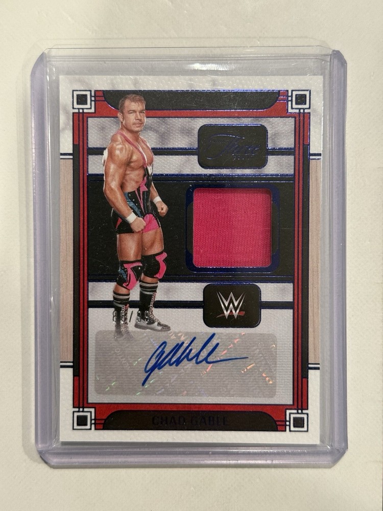 2024 Panini Three Count WWE Chad Gable Auto Patch /99 Foil El Grande Americano
