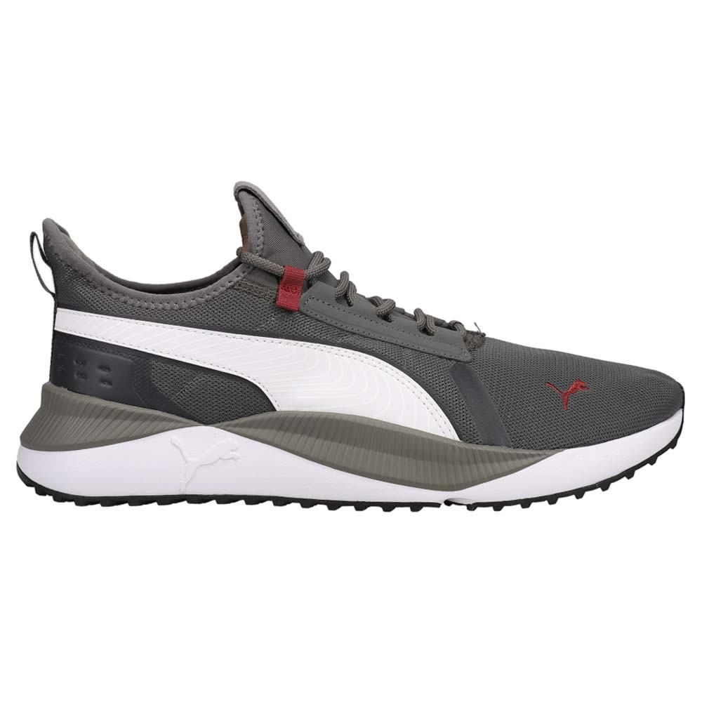 PUMA Pacer Future Street Plus Lace Up  Mens Grey Sneakers Casual Shoes 38463413