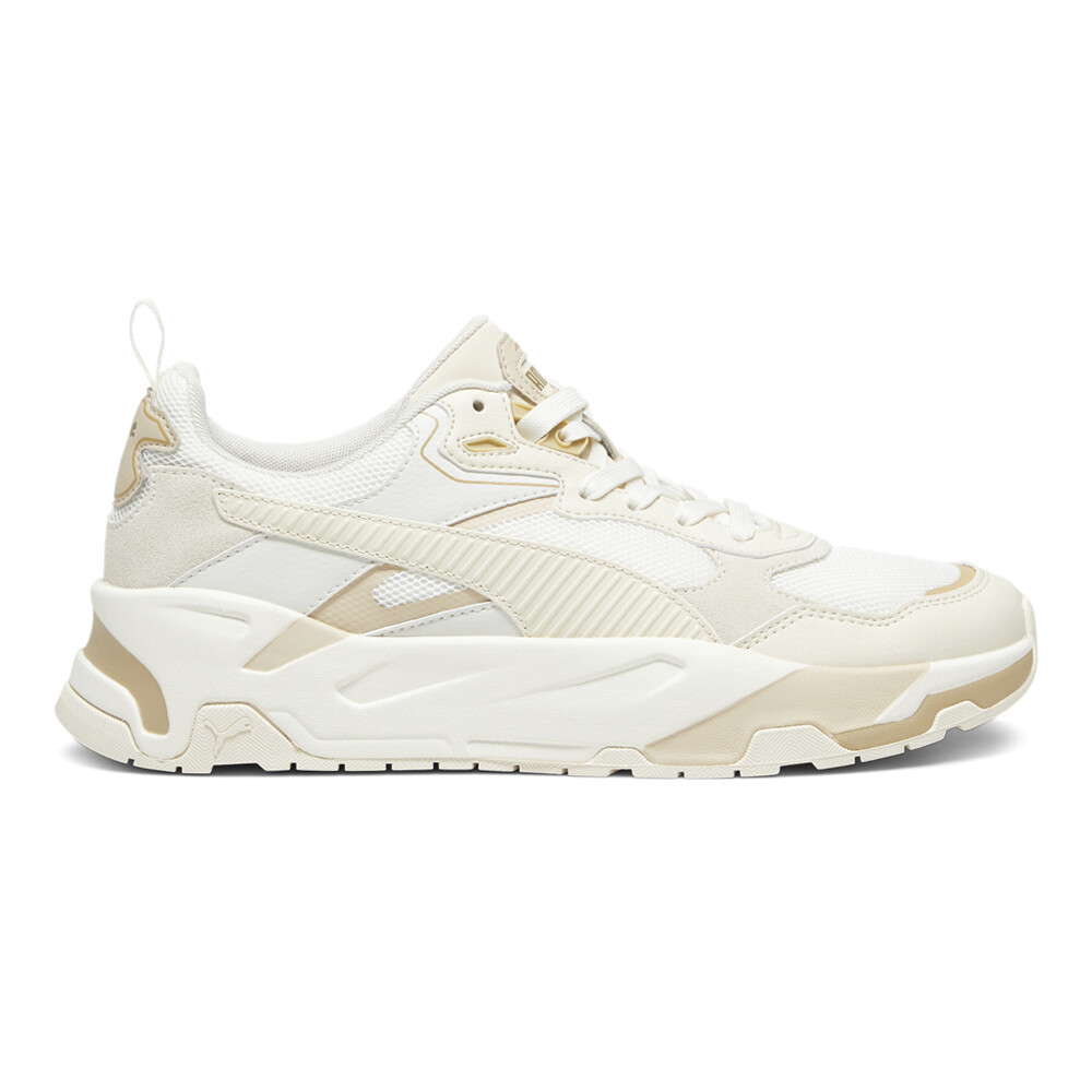 Puma Trinity Lace Up  Mens Off White Sneakers Casual Shoes 38928910
