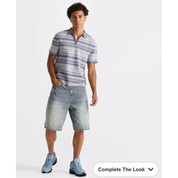 Supply and Demand Men's Denim Shorts Sz XL (36) Streetwear Y2K Loose NWT!