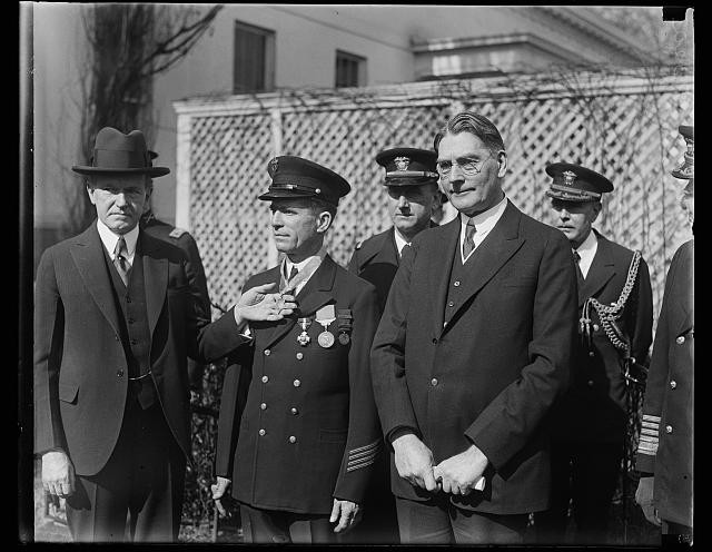 Photo:Washington D.C. Calvin Coolidge Curtis Wilbur White House 1929