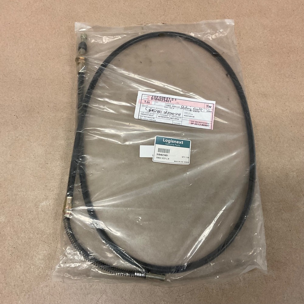 CAT Caterpillar 9184623401 PARKING BRAKE CABLE ASSY. FORK LIFT TRUCK MITSUBISHI