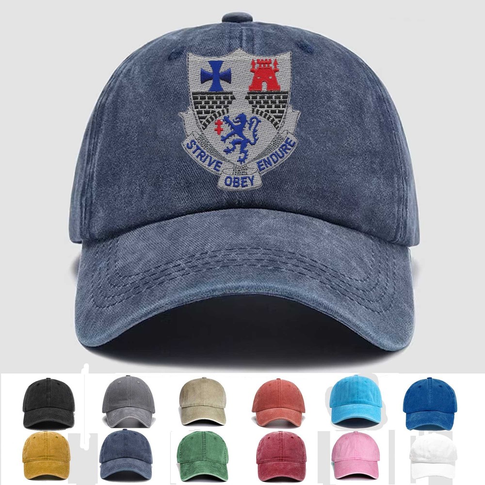 Custom Personalization Embroidered Hat 112th Infantry Regiment, Veteran Cap,Gift