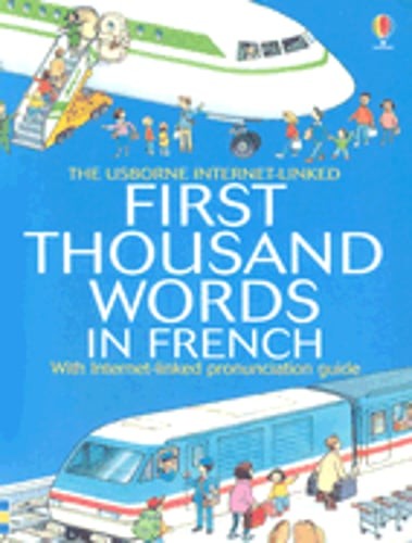 Mini First Thousand Words French Internet Linked by Heather Amery: Used