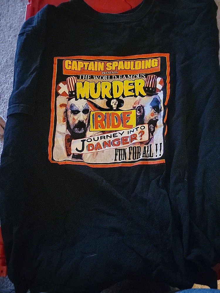 Captain Spalding Murder Ride T-Shirt Size XL