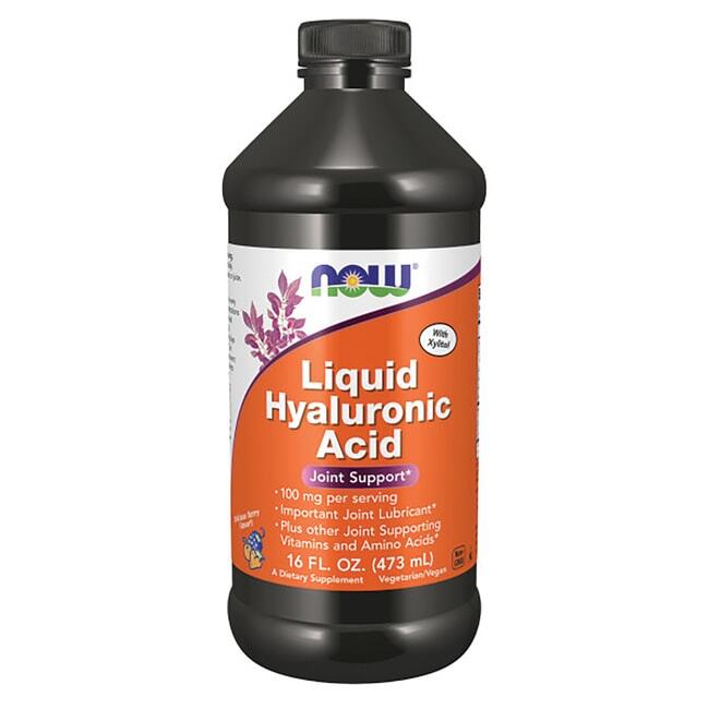 NOW Foods Liquid Hyaluronic Acid - Mixed Berry 16 fl oz Liq-image