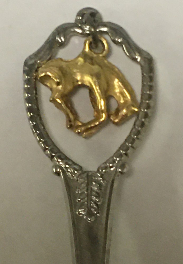 Wyoming Vintage Souvenir Spoon Collectible