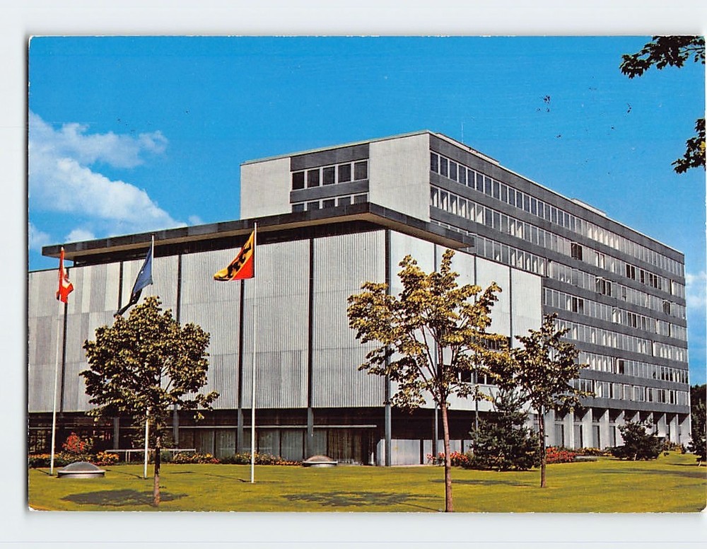 Postcard Universal Postal Union (UPU) Building at Berne Switzerland