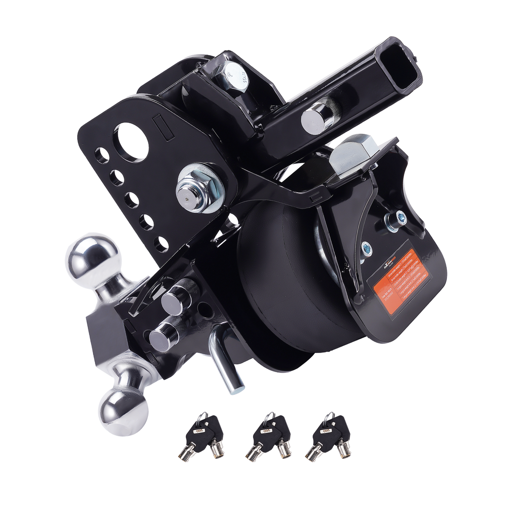 12K Air Trailer Hitch Receivers w/Combo Ball Mount 1-7/8