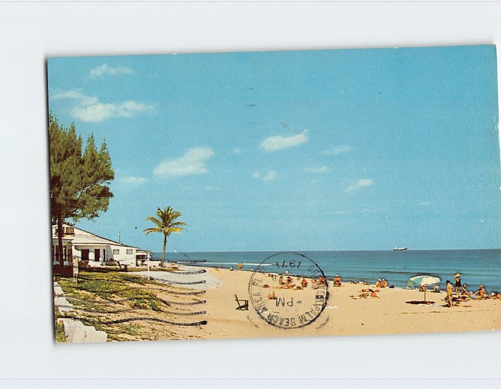 Postcard Briny Breezes Florida USA