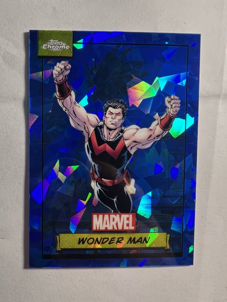 2024 Topps Chrome Marvel Sapphire Wonder Man #108