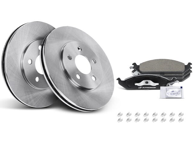 Front Brake Pad and Rotor Kit fits Chrysler Sebring 1996-2000 78NCHK
