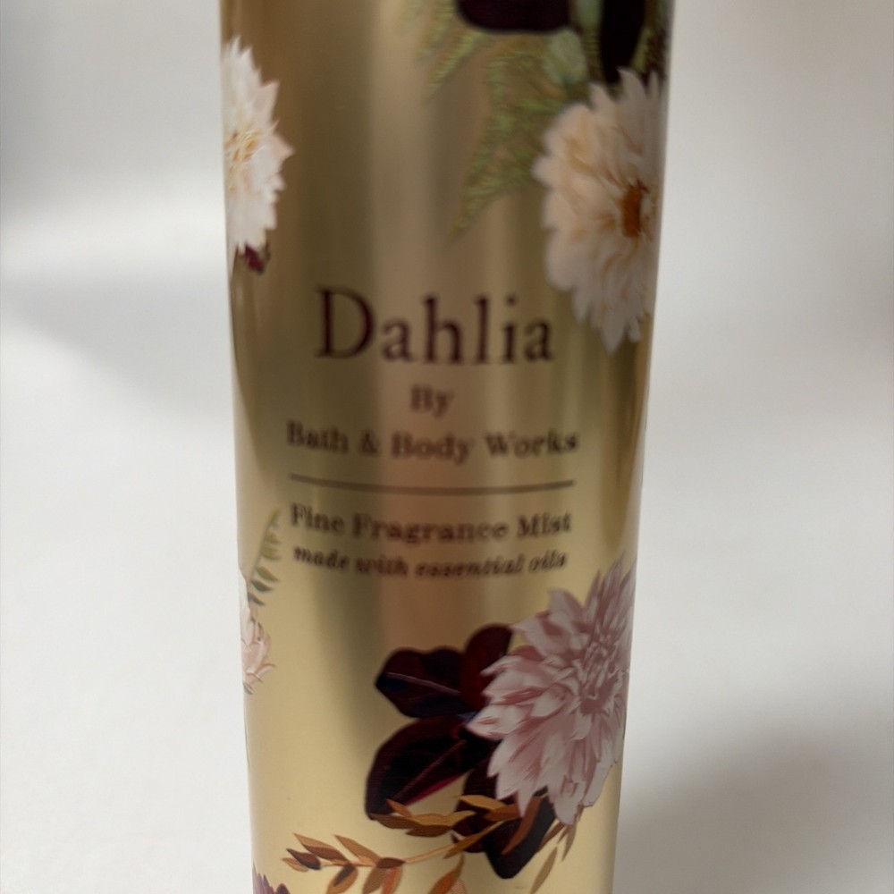 Bath & Body Works DAHLIA Fine Fragrance Body Mist Spray 8 Oz