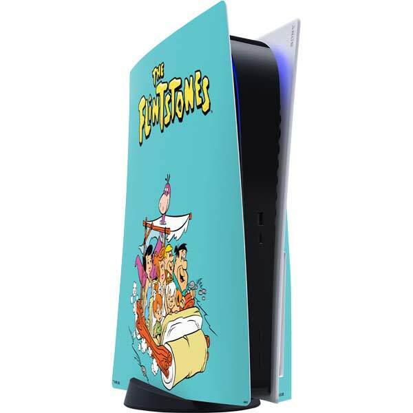 The Flintstones PS5 Console Skin - The Flintstones and Rubbles