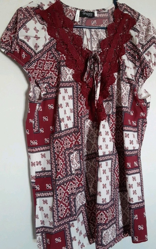 Angela Plus Tank Top Size 3x(small Side For A 3x)