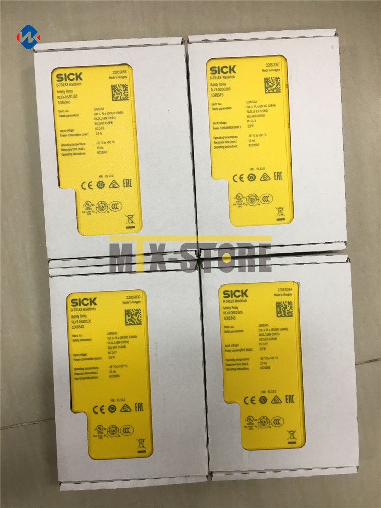 1PC New IN BOX SICK RLY3-OSSD100 safety relay 1085343