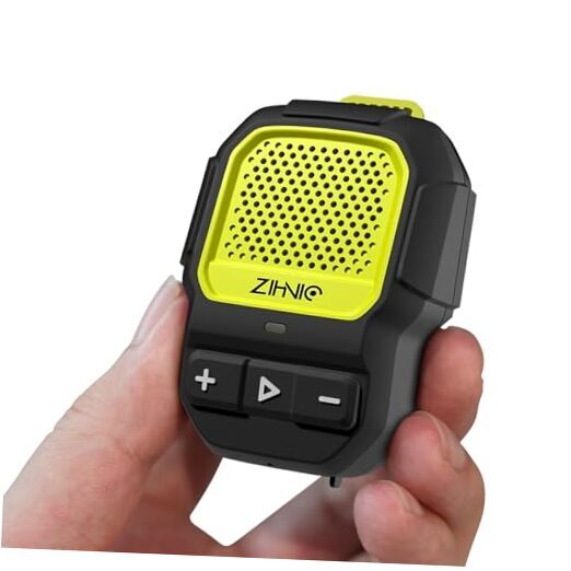 Wearable Bluetooth Speaker,14H Long Playtime Wireless Speaker, Black