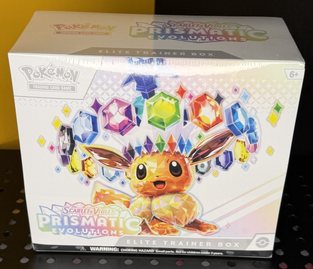 Pokemon TCG Prismatic Evolutions Elite Trainer Box ETB Scarlet & Violet SEALED