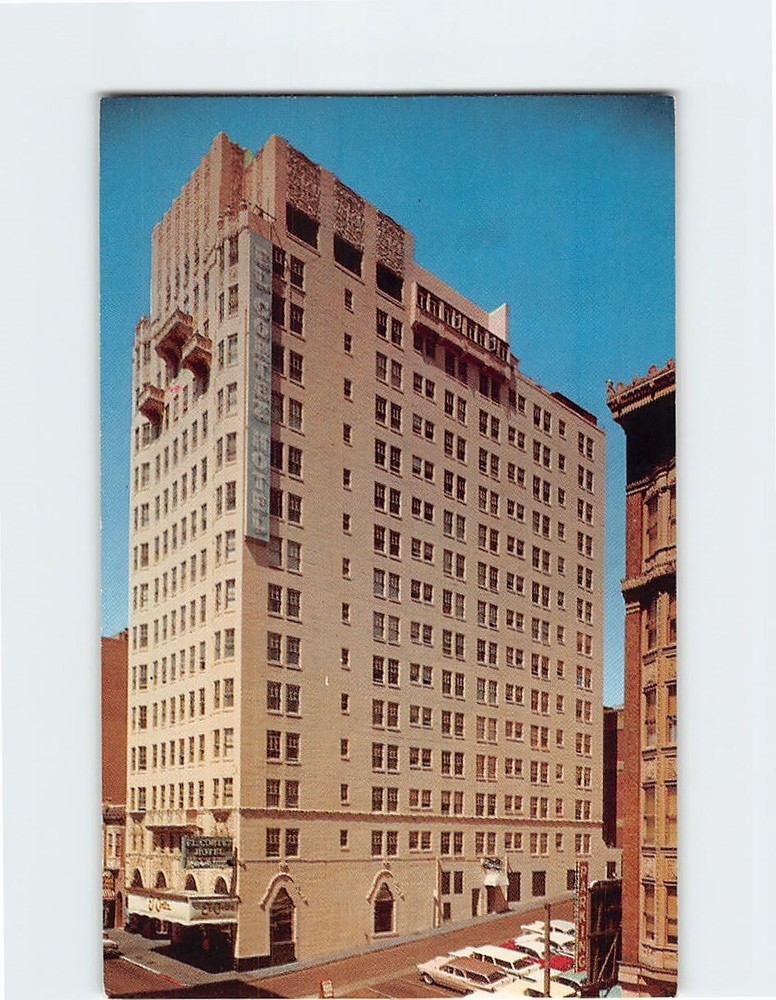 Postcard El Cortez Hotel San Francisco California USA
