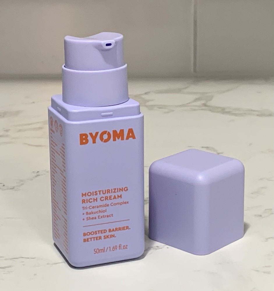 BYOMA Moisturizing Rich Cream, Barrier Repair Cream Face Lotion 1.69 oz (#QQ5)