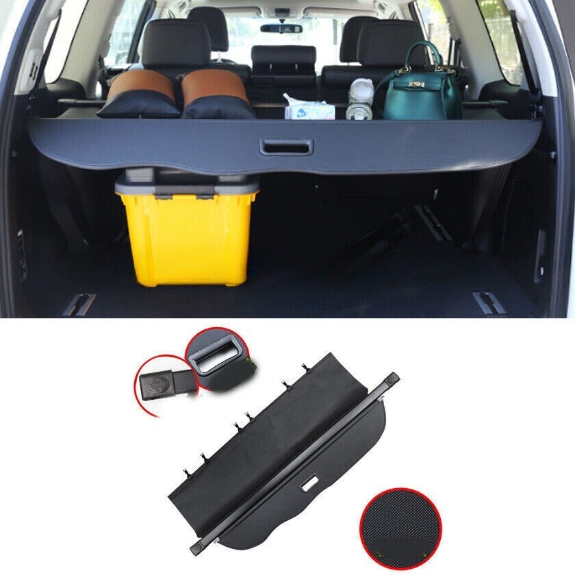 Car Rear Trunk Cargo Luggage Shade Cover For Lexus GX 400/460/470/560 2014-2023
