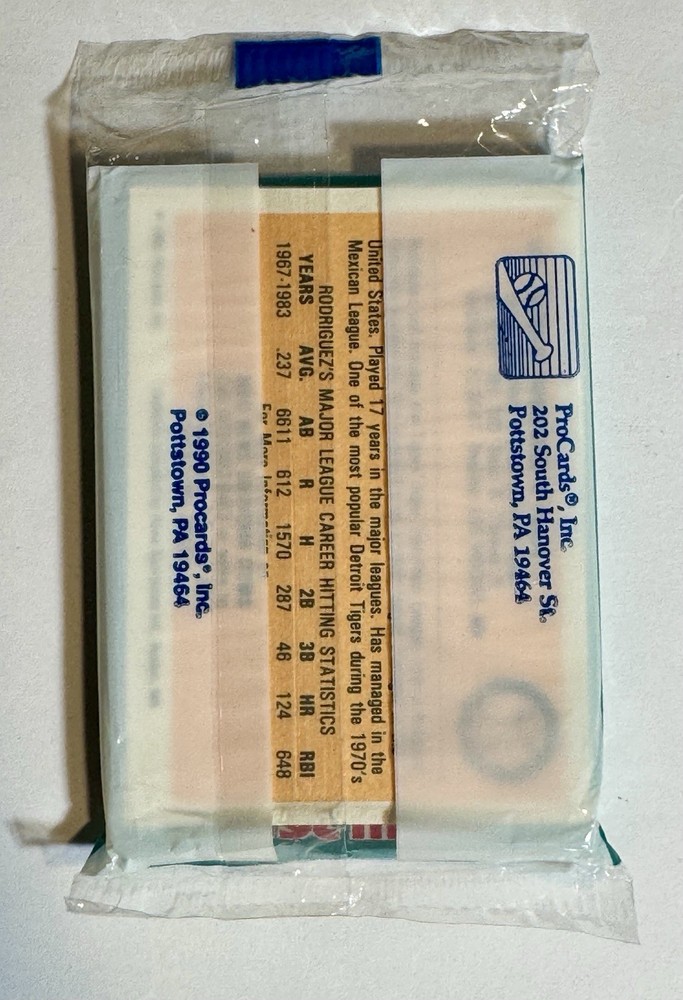 1990 Toledo Mud Hens Procards Sealed Minor League Team Set Tigers Travis Fryman