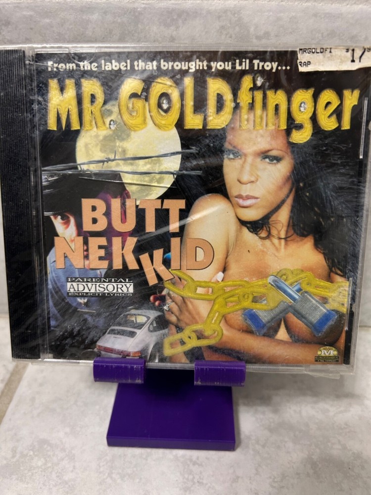 MR GOLDFINGER (“BUTT NEKKID”) Texas rap cd (PA)