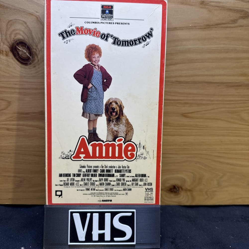 Annie (VHS, 1993) * Buy 2 Get 1 Free - Bundle Shipping Discount