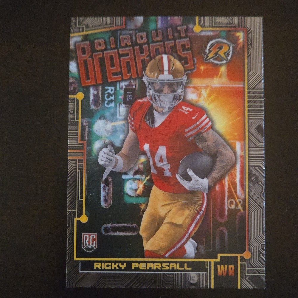 Topps Resurgence 2024 Ricky Pearsall CB-4 Circuit Breakers Rookie Insert 49ers