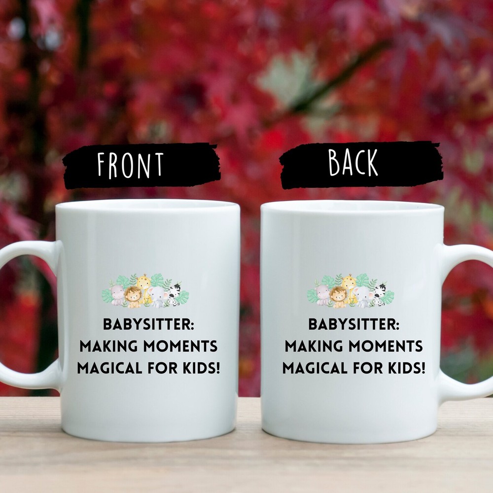 Babysitter Coffee Mugs Funny Babysitter Mug Babysitter Coffee Mug Babysitter Gif