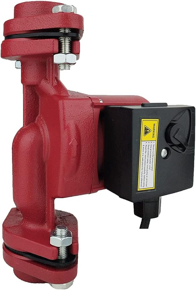 115V Booster Pump 3-Speed Hot Water Pressure Booster Pump for Home Boiler Circul