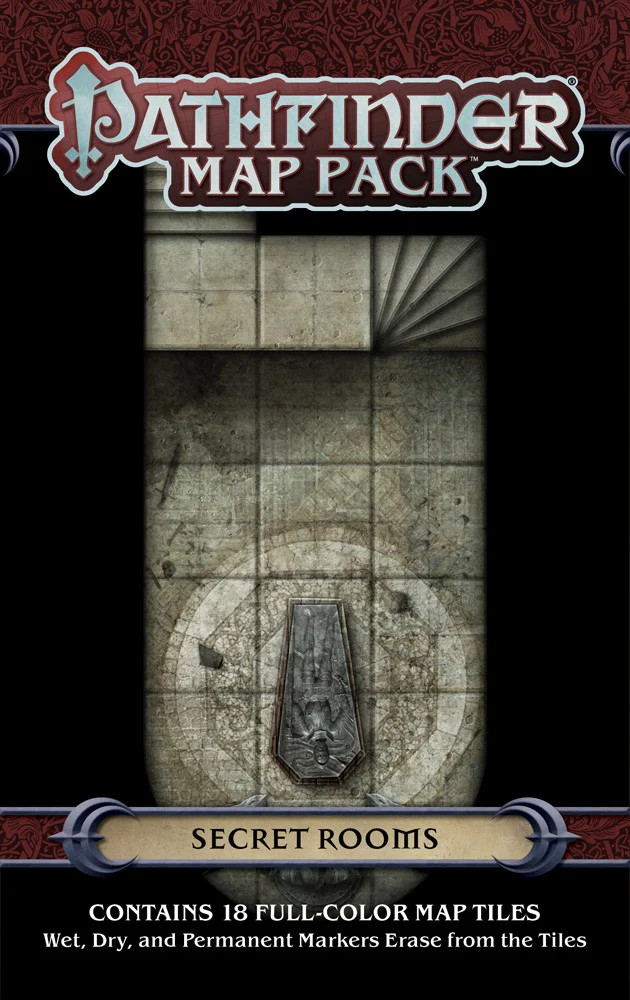 Pathfinder (RPG) Map Pack: Secret Rooms