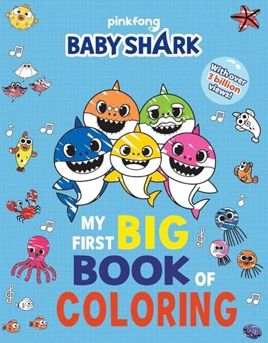 Baby Shark: My First Big Book of Coloring, Pinkfong