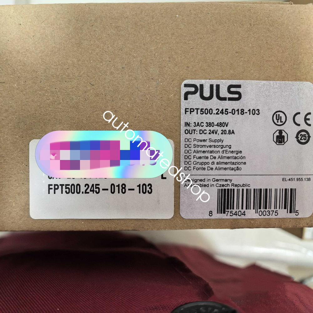 1PC PULS Power Supply FPT500.245-018-103 via FedEx or DHL