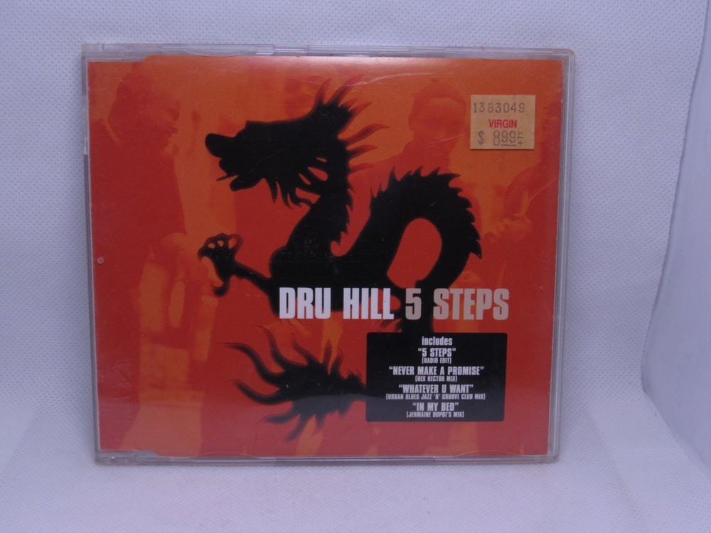 Dru Hill – 5 Steps CD Single 1999 R&B Soul Island Records UK Import