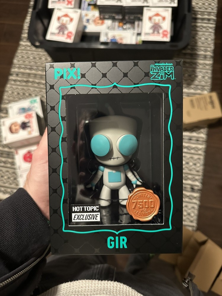 Thrilljoy PIX! Invader Zim Gir Hero (common) LE 7500 Hot Topic Exclusive