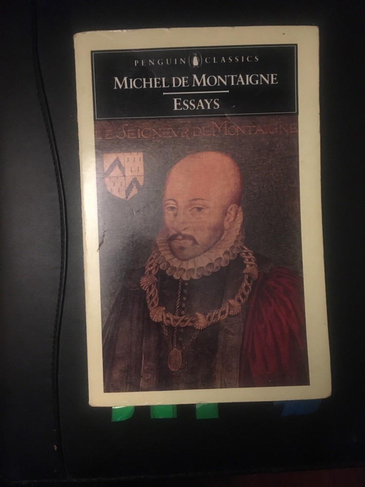 Essays by Michel de Montaigne (1993, Uk-B Format Paperback)
