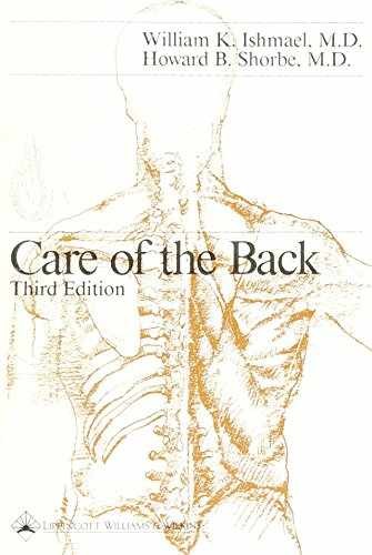 Care of the Back - Paperback, by Ishmael William And Shorbe Howard - Very Good