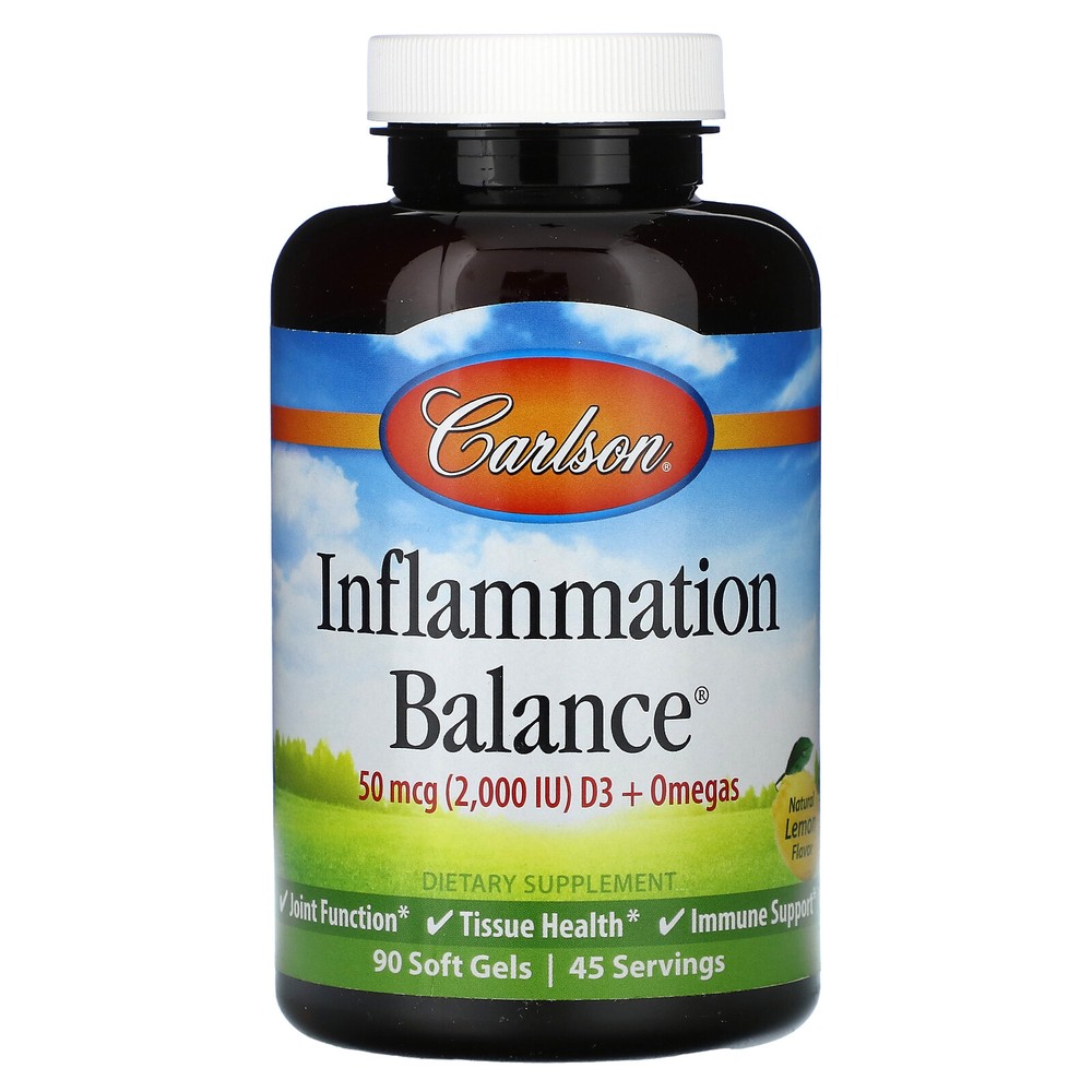 Inflammation Balance®, Natural Lemon, 90 Soft Gels