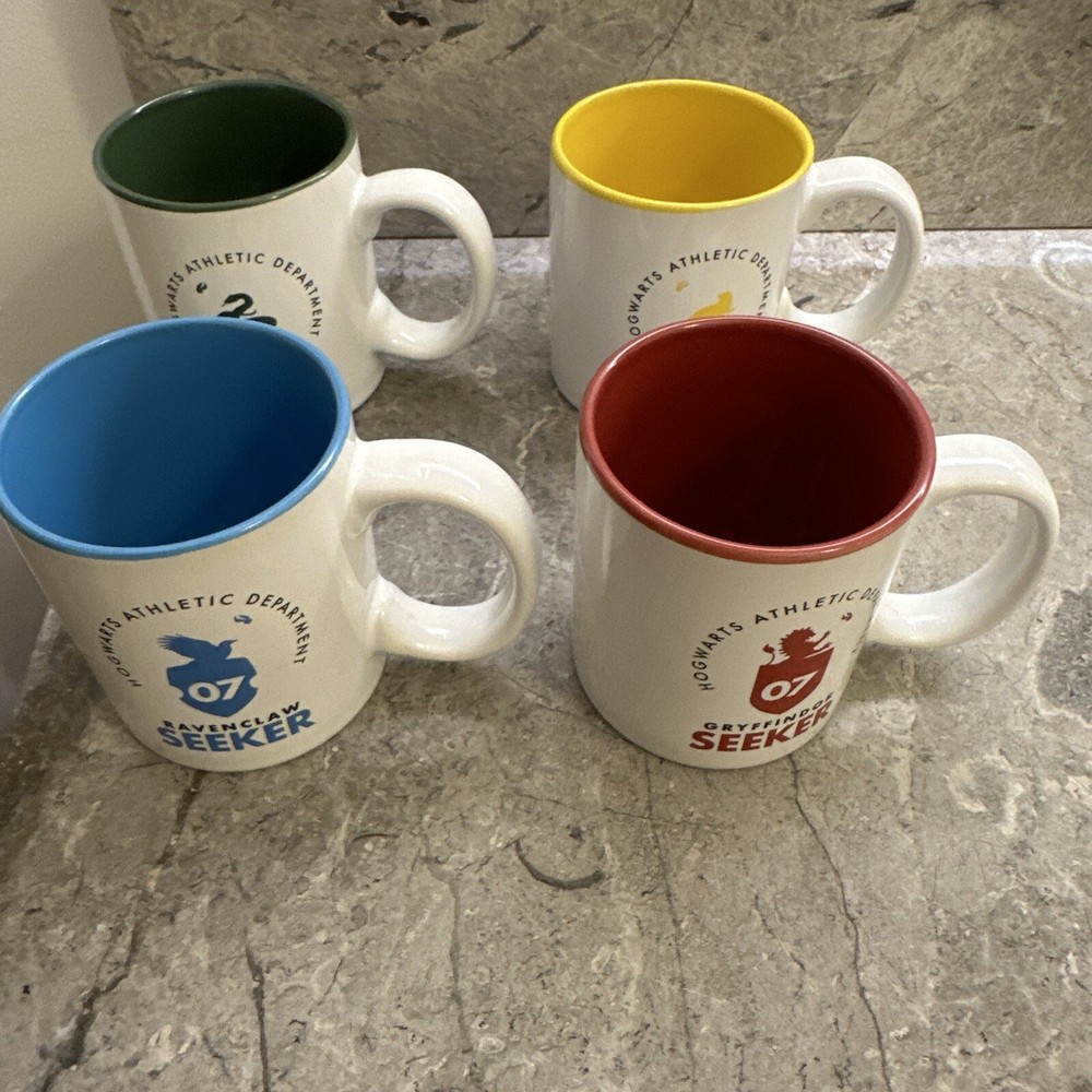Harry Potter Espresso Set with 4 Brand New Mugs