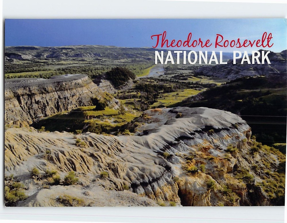 Postcard Theodore Roosevelt National Park North Dakota USA