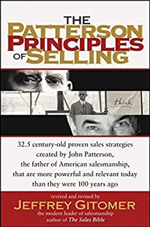 The Patterson Principles of Selling Hardcover Jeffrey GitomerFree US Delivery | ISBN:0471662623