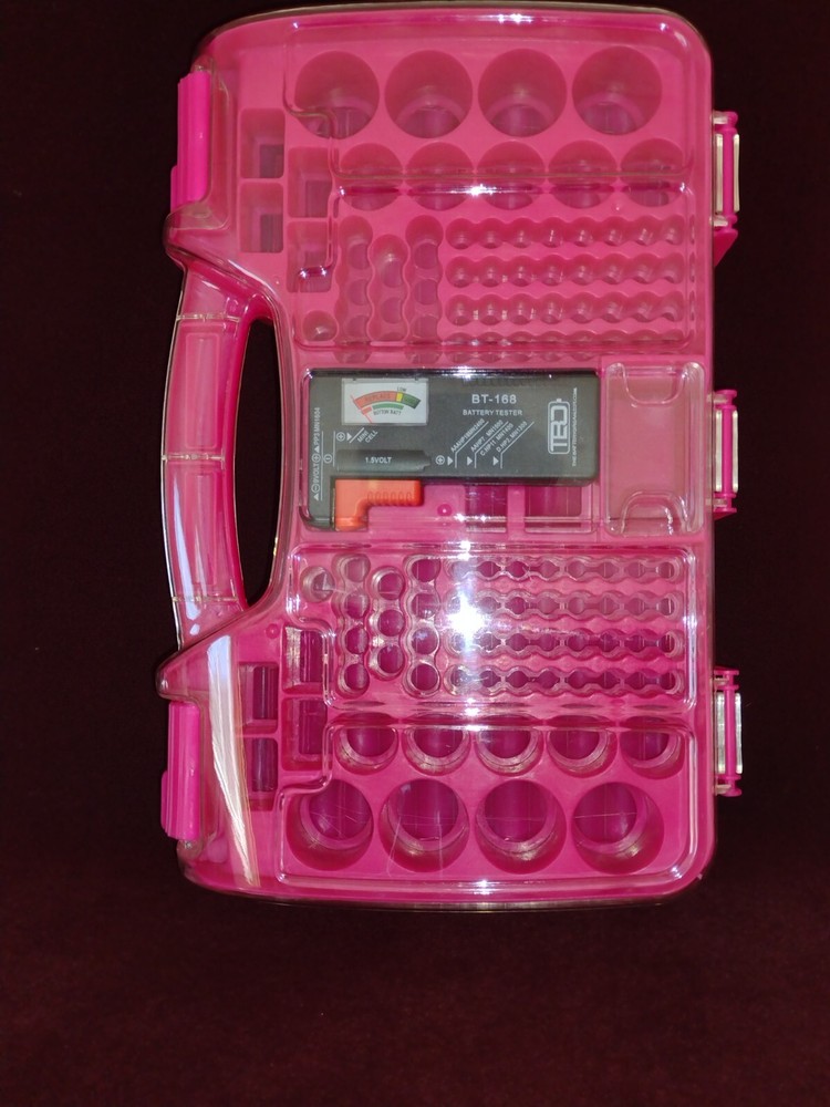 The Battery Organizer TBO storage case and battery tester - gift box packaging