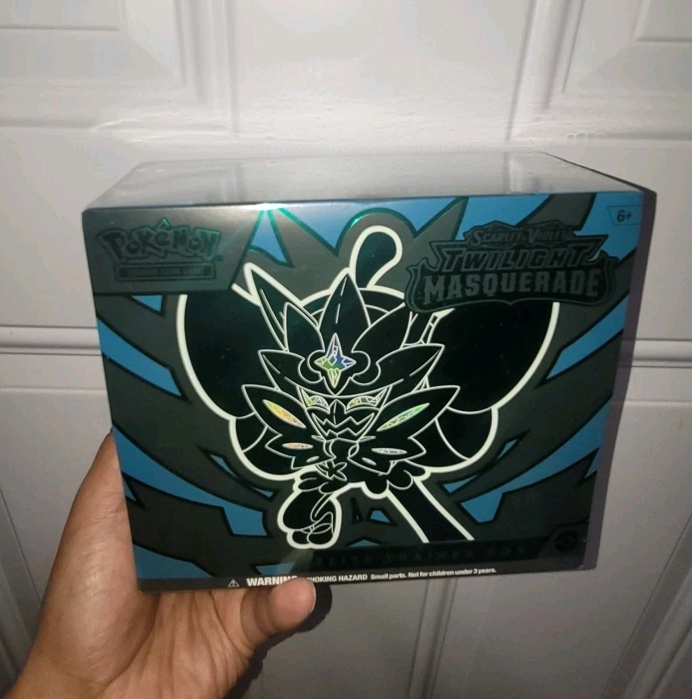 Pokemon Tcg Scarlet & Violet Twilight Masquerade Etb Elite Trainer Box Sealed